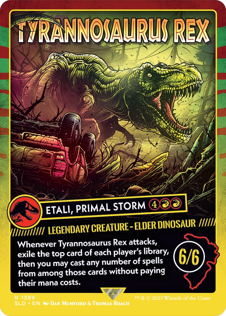 Tyrannosaurus Rex - Etali, Primal Storm [Secret Lair Drop Series] | Play N Trade Winnipeg