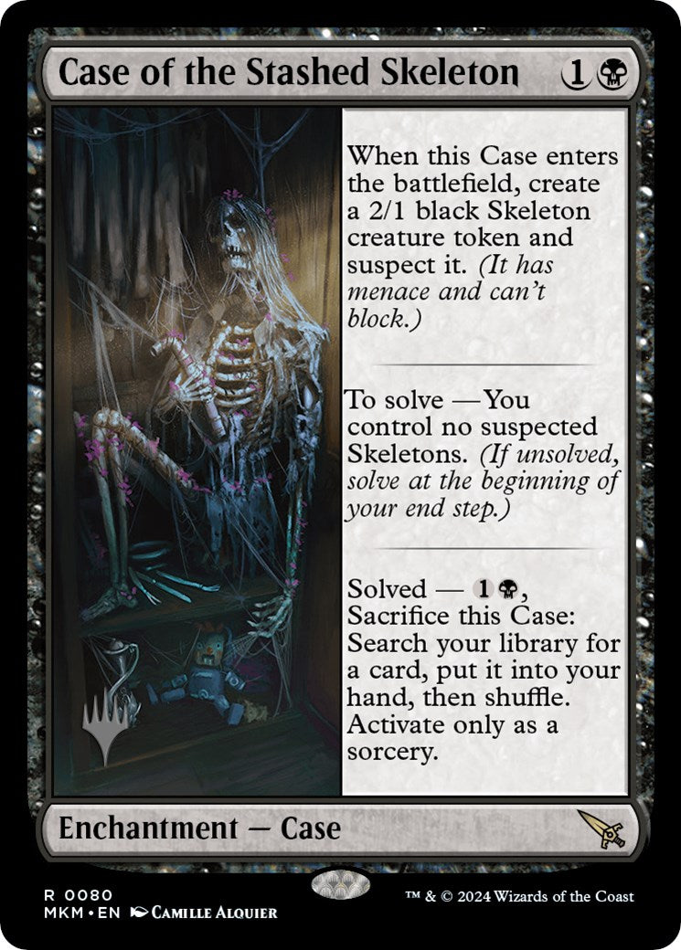 Case of the Stashed Skeleton (Promo Pack) [Murders at Karlov Manor Promos] | Play N Trade Winnipeg