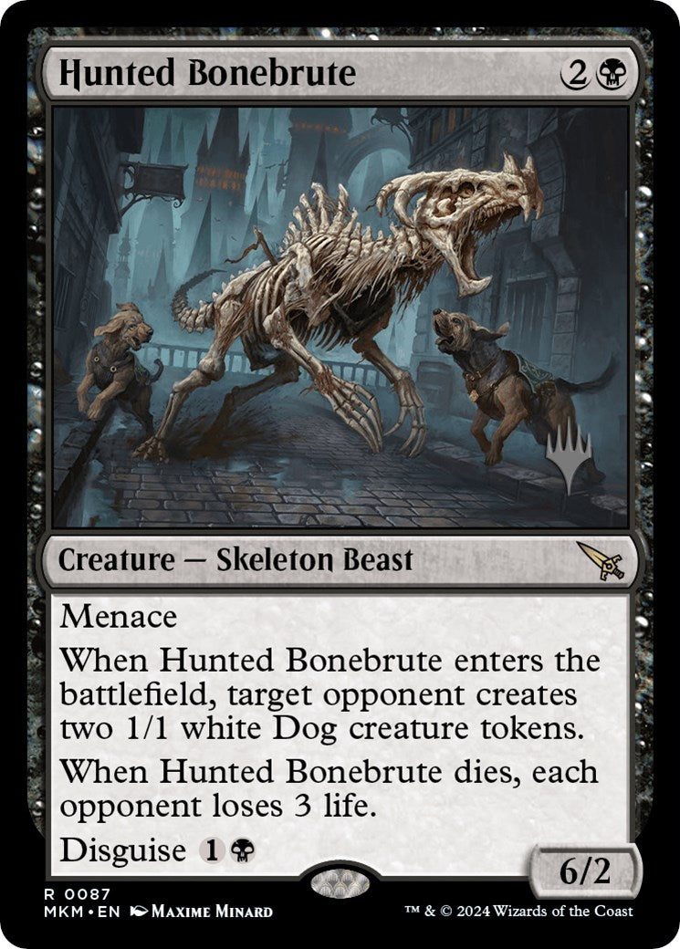 Hunted Bonebrute (Promo Pack) [Murders at Karlov Manor Promos] | Play N Trade Winnipeg