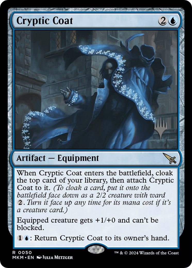 Cryptic Coat (Promo Pack) [Murders at Karlov Manor Promos] | Play N Trade Winnipeg