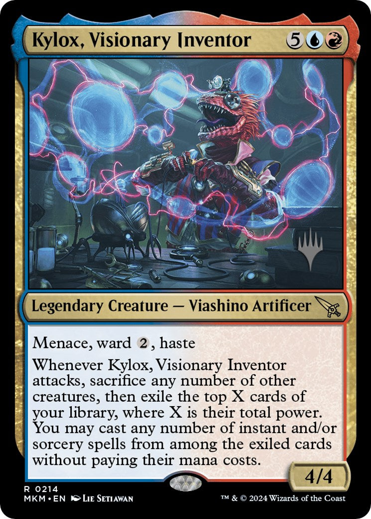 Kylox, Visionary Inventor (Promo Pack) [Murders at Karlov Manor Promos] | Play N Trade Winnipeg