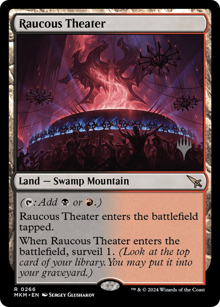 Raucous Theater (Promo Pack) [Murders at Karlov Manor Promos] | Play N Trade Winnipeg