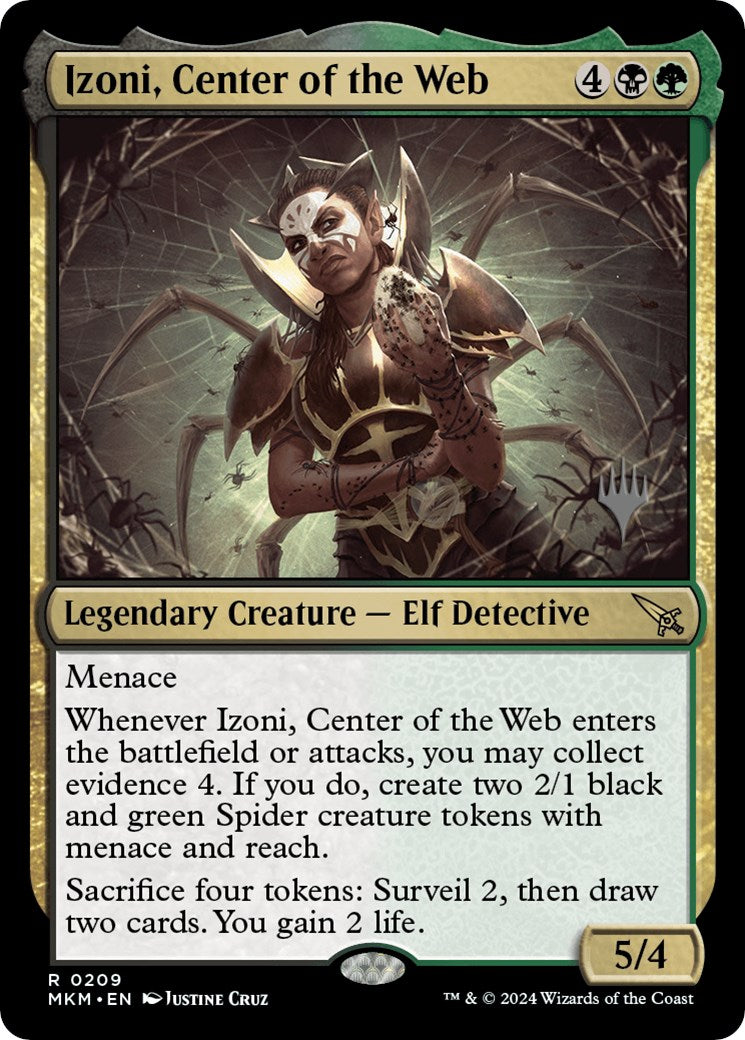 Izoni, Center of the Web (Promo Pack) [Murders at Karlov Manor Promos] | Play N Trade Winnipeg