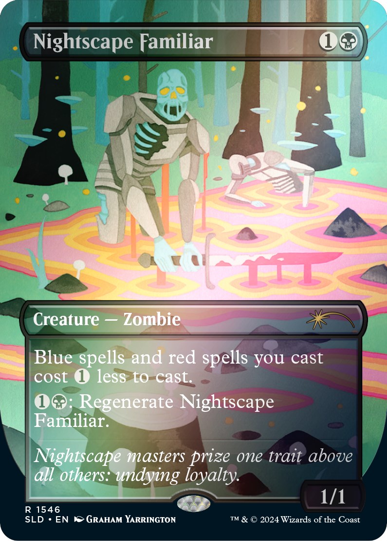 Nightscape Familiar (Rainbow Foil) [Secret Lair Drop Series] | Play N Trade Winnipeg