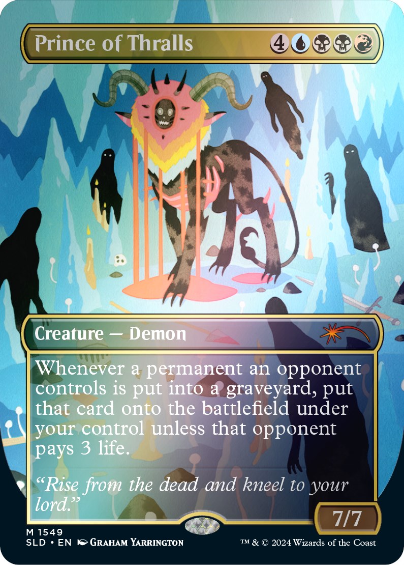 Prince of Thralls (Rainbow Foil) [Secret Lair Drop Series] | Play N Trade Winnipeg