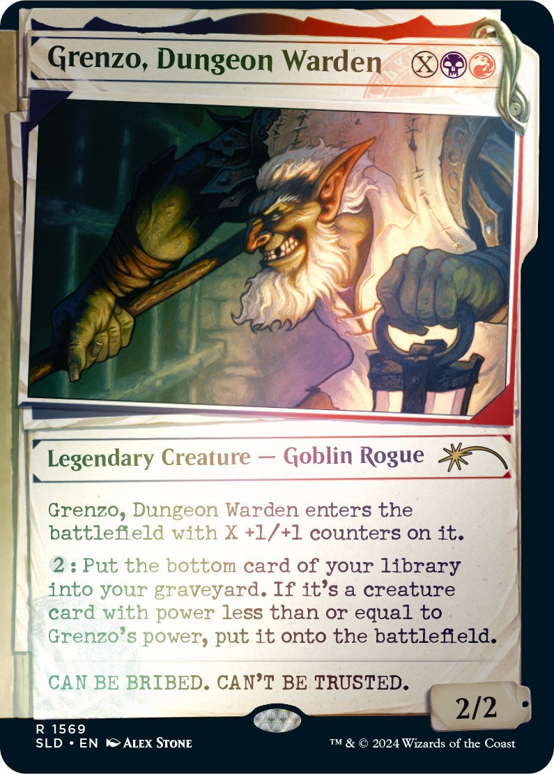 Grenzo, Dungeon Warden (Rainbow Foil) [Secret Lair Drop Series] | Play N Trade Winnipeg