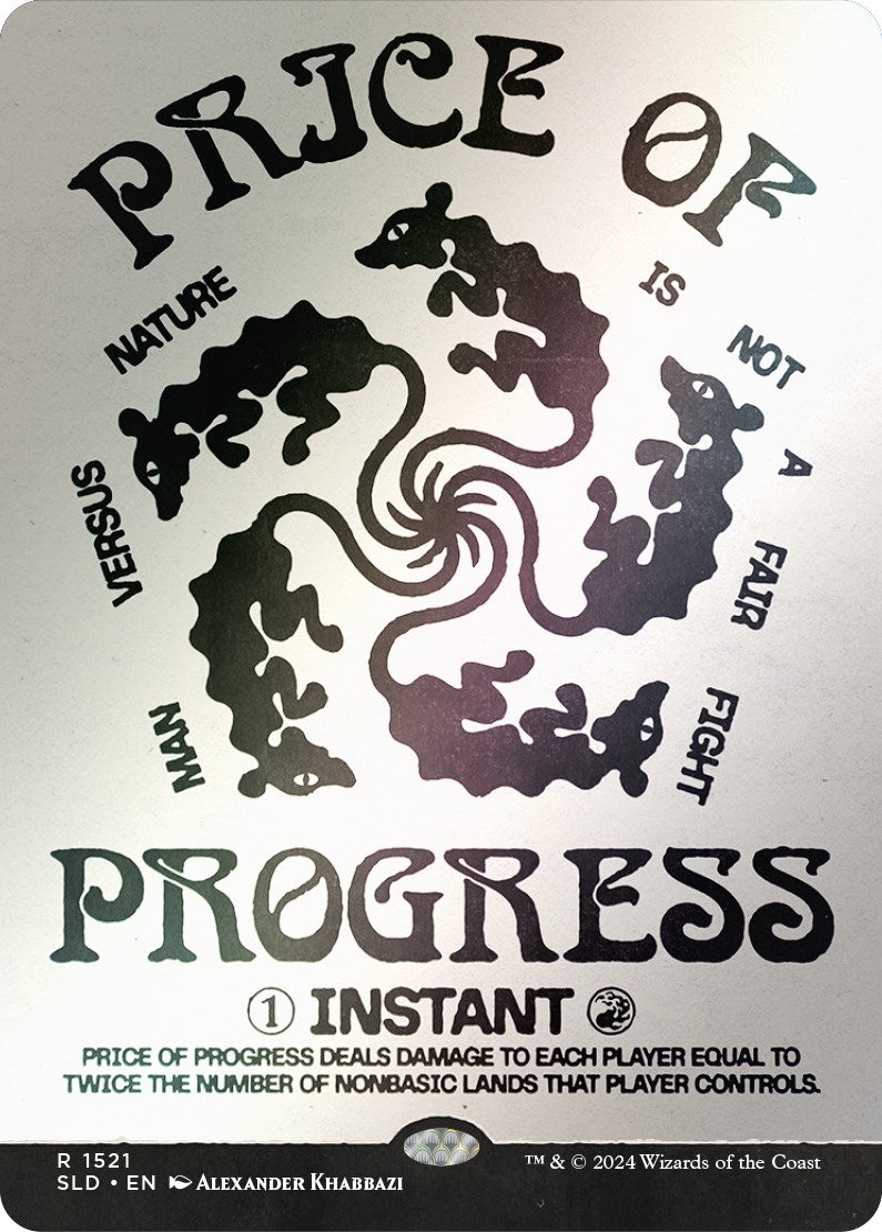 Price of Progress (Rainbow Foil) [Secret Lair Drop Series] | Play N Trade Winnipeg