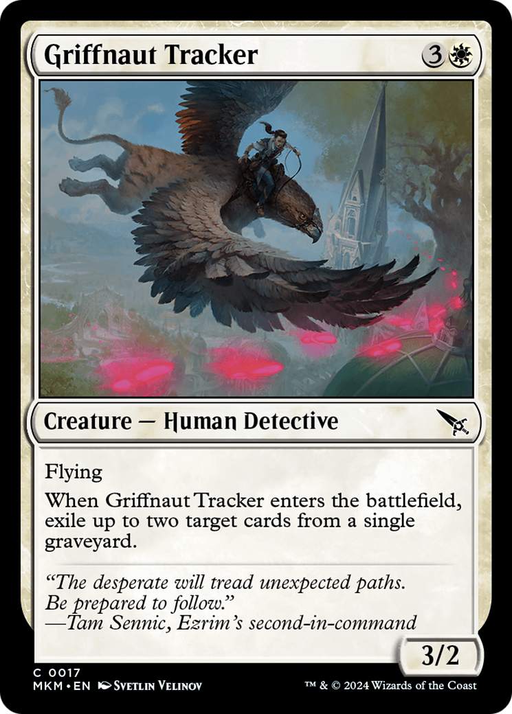 Griffnaut Tracker [Murders at Karlov Manor] | Play N Trade Winnipeg