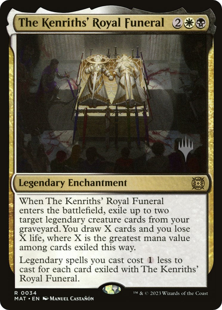 The Kenriths' Royal Funeral (Promo Pack) [Murders at Karlov Manor Promos] | Play N Trade Winnipeg