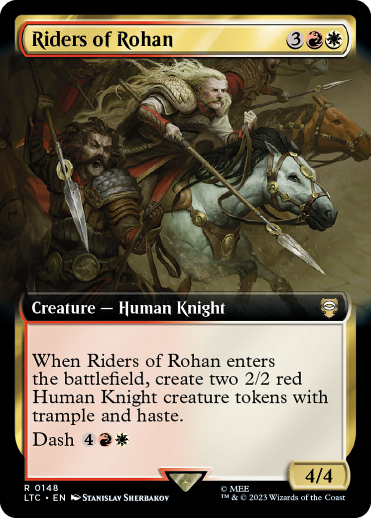 Riders of Rohan (Extended Art) [The Lord of the Rings: Tales of Middle-Earth Commander] | Play N Trade Winnipeg