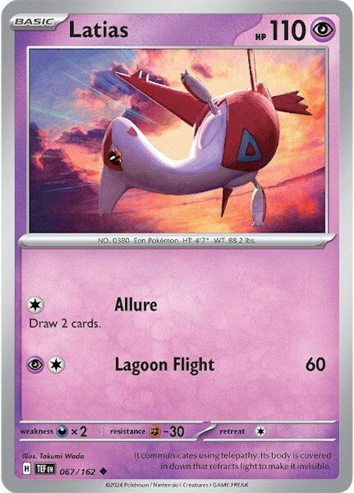 Latias (067/162) [Scarlet & Violet: Temporal Forces] | Play N Trade Winnipeg