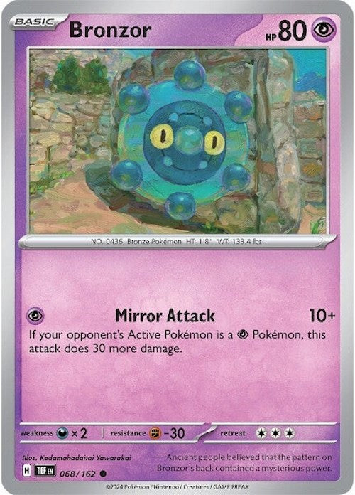 Bronzor (068/162) [Scarlet & Violet: Temporal Forces] | Play N Trade Winnipeg