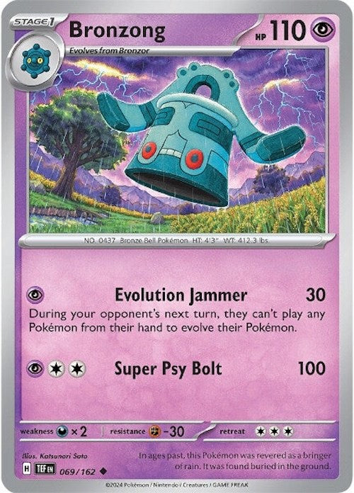 Bronzong (069/162) [Scarlet & Violet: Temporal Forces] | Play N Trade Winnipeg