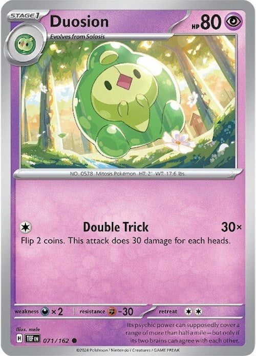 Duosion (071/162) [Scarlet & Violet: Temporal Forces] | Play N Trade Winnipeg