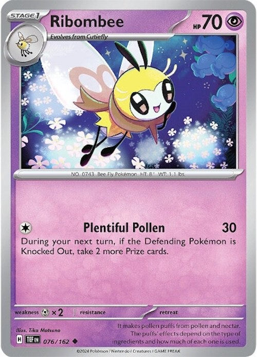 Ribombee (076/162) [Scarlet & Violet: Temporal Forces] | Play N Trade Winnipeg