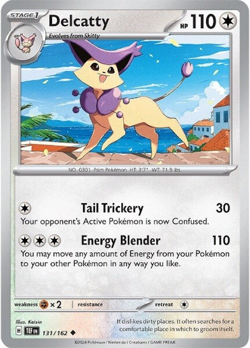 Delcatty (131/162) [Scarlet & Violet: Temporal Forces] | Play N Trade Winnipeg
