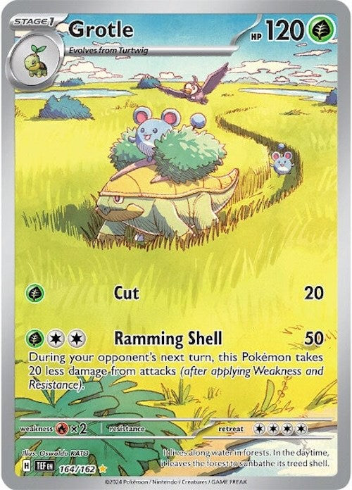 Grotle (164/162) [Scarlet & Violet: Temporal Forces] | Play N Trade Winnipeg