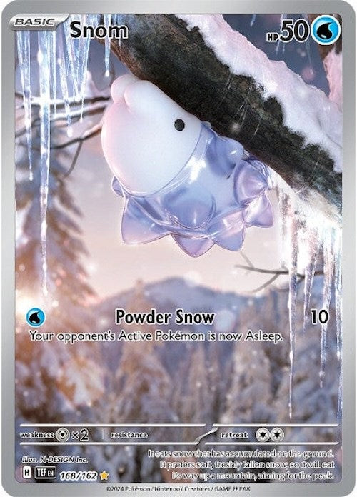 Snom (168/162) [Scarlet & Violet: Temporal Forces] | Play N Trade Winnipeg