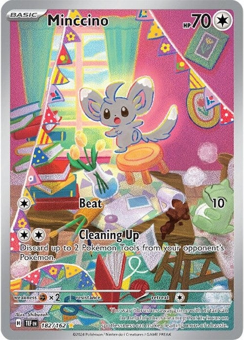 Minccino (182/162) [Scarlet & Violet: Temporal Forces] | Play N Trade Winnipeg