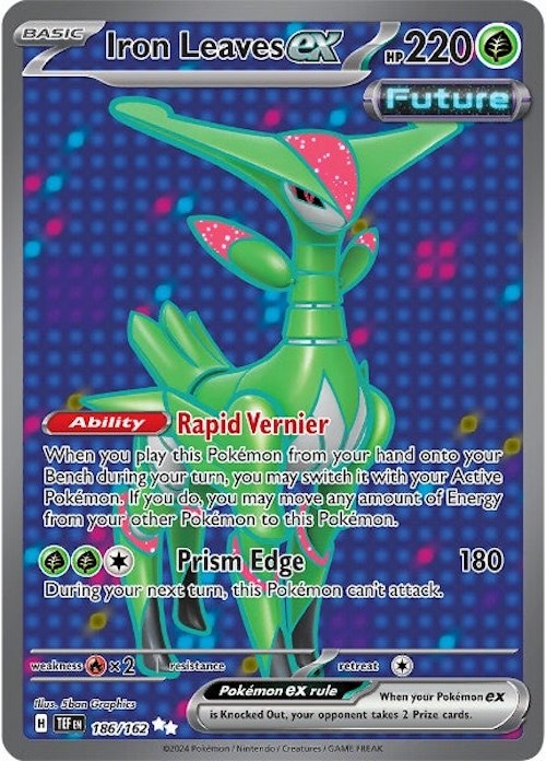 Iron Leaves ex (186/162) [Scarlet & Violet: Temporal Forces] | Play N Trade Winnipeg