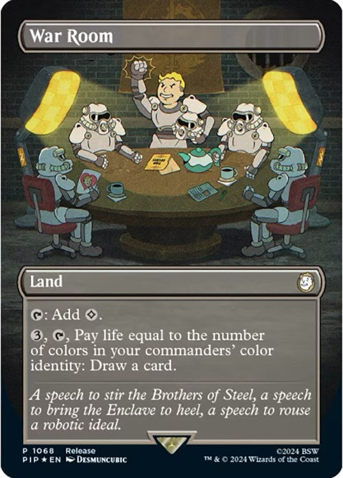 War Room (Borderless) [Fallout Promos] | Play N Trade Winnipeg