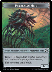 Phyrexian Mite (012) // Phyrexian Beast Double-Sided Token [Phyrexia: All Will Be One Tokens] | Play N Trade Winnipeg