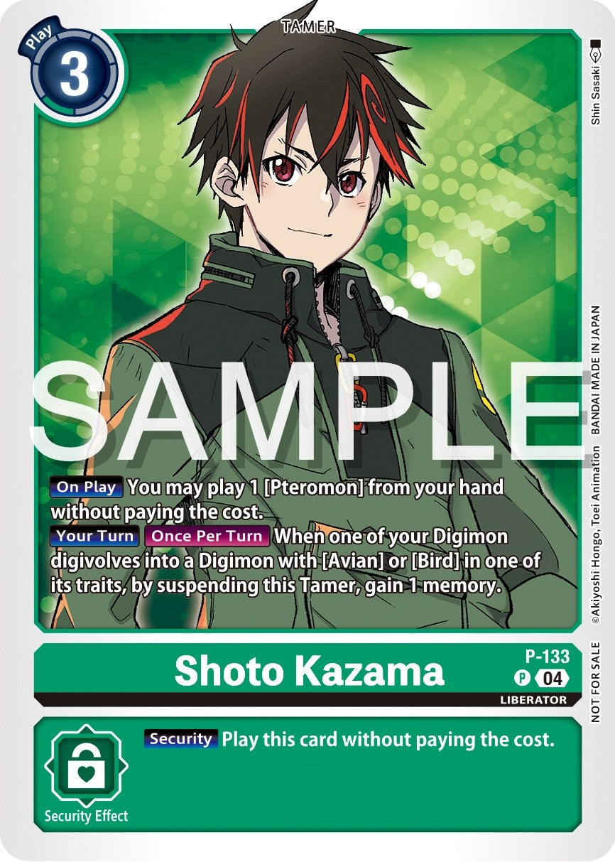 Shoto Kazama [P-133] [Promotional Cards] | Play N Trade Winnipeg