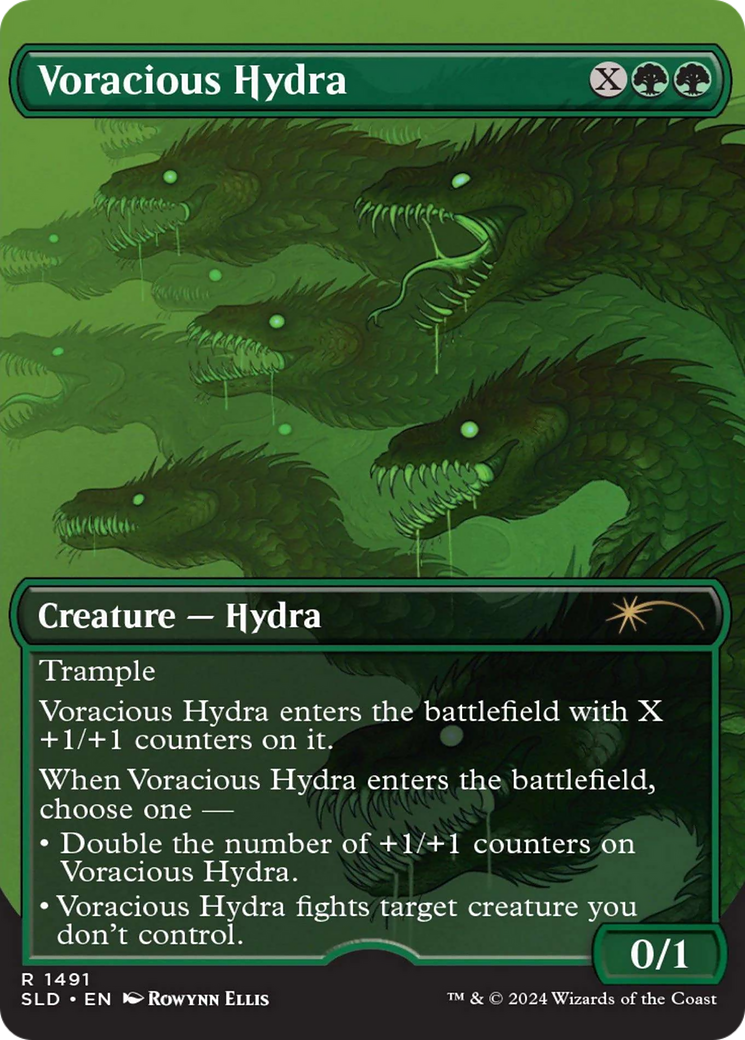 Voracious Hydra (Rainbow Foil) [Secret Lair Drop Series] | Play N Trade Winnipeg