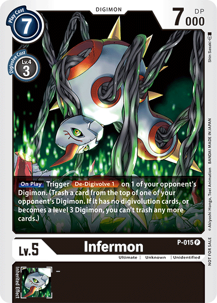 Infermon [P-015] [Promotional Cards] | Play N Trade Winnipeg