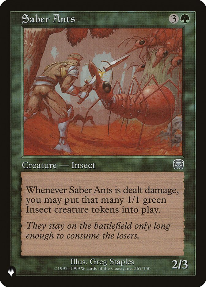 Saber Ants [The List] | Play N Trade Winnipeg