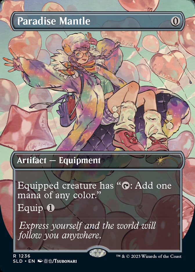 Paradise Mantle (Borderless) [Secret Lair Drop Series] | Play N Trade Winnipeg