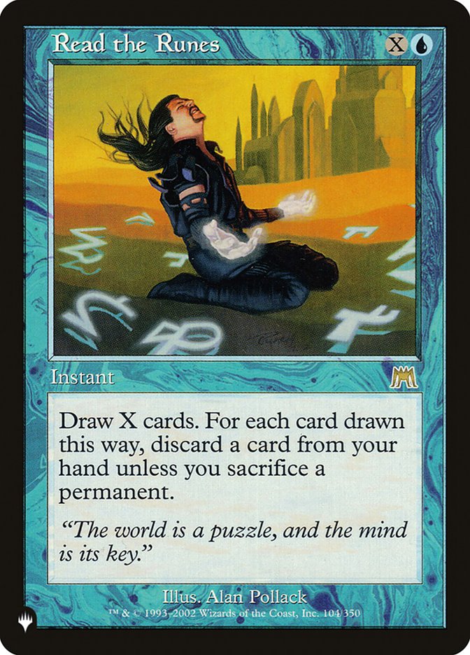 Read the Runes [The List] | Play N Trade Winnipeg