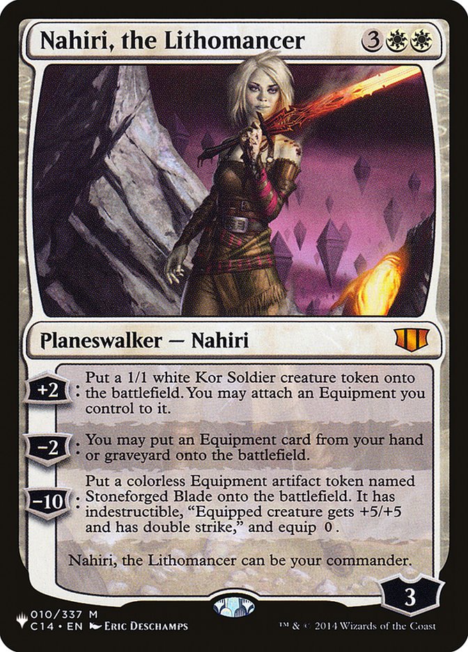 Nahiri, the Lithomancer [The List] | Play N Trade Winnipeg