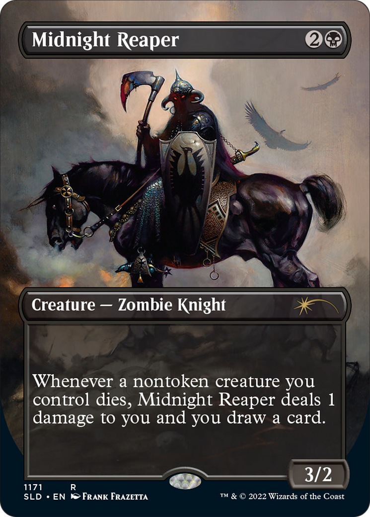 Midnight Reaper (Borderless) [Secret Lair Drop Series] | Play N Trade Winnipeg