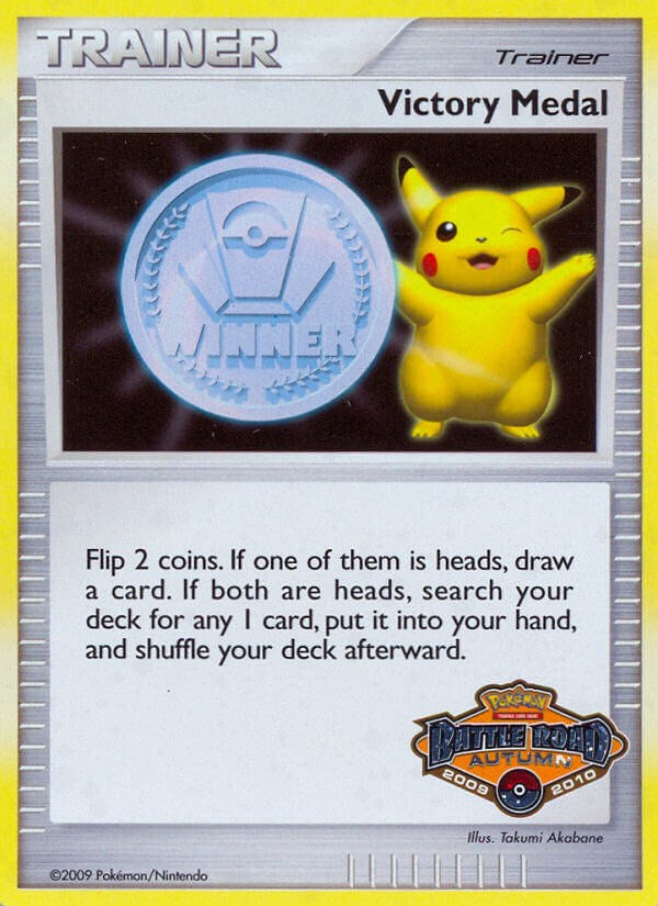 Victory Medal (2009-2010) (Battle Road Autumn) [League & Championship Cards] | Play N Trade Winnipeg