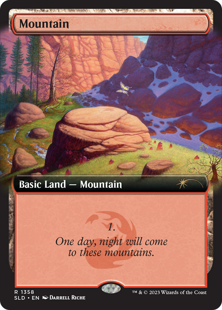 Mountain (1358) [Secret Lair Drop Series] | Play N Trade Winnipeg