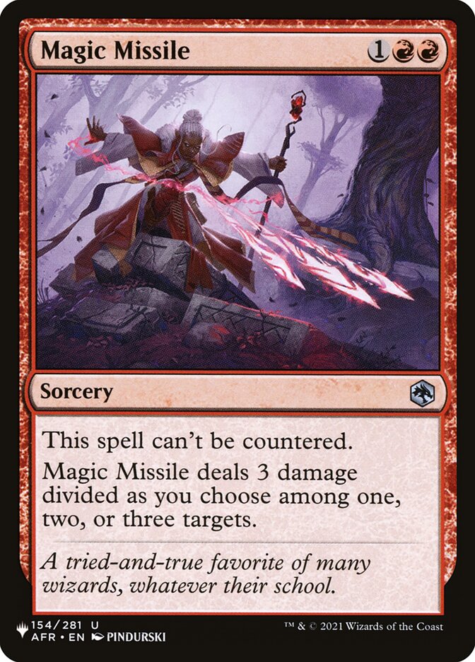 Magic Missile [The List] | Play N Trade Winnipeg