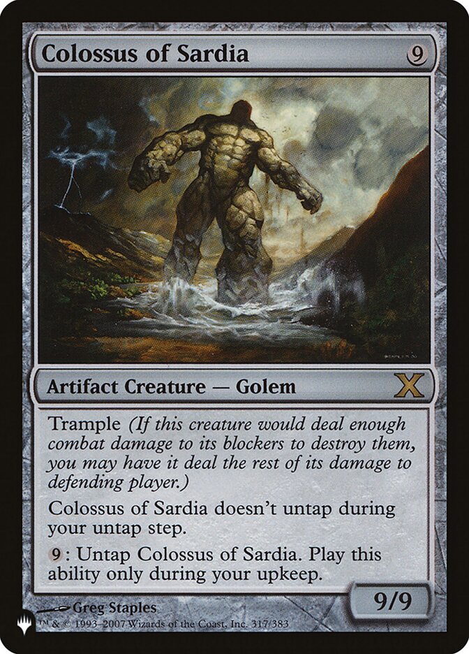 Colossus of Sardia [The List] | Play N Trade Winnipeg