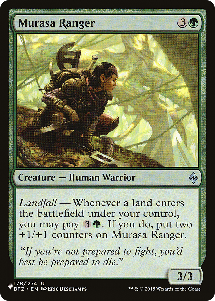 Murasa Ranger [The List] | Play N Trade Winnipeg