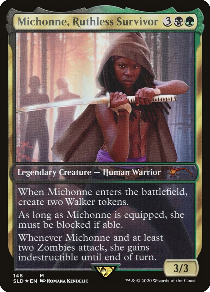 Michonne, Ruthless Survivor [Secret Lair Drop Series] | Play N Trade Winnipeg