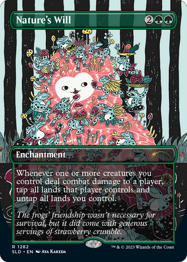 Nature's Will (Borderless) [Secret Lair Drop Series] | Play N Trade Winnipeg