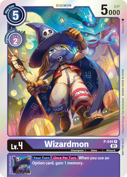 Wizardmon [P-046] [Promotional Cards] | Play N Trade Winnipeg