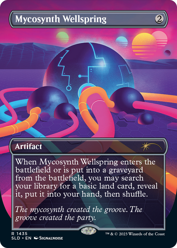 Mycosynth Wellspring (Rainbow Foil) [Secret Lair Drop Series] | Play N Trade Winnipeg