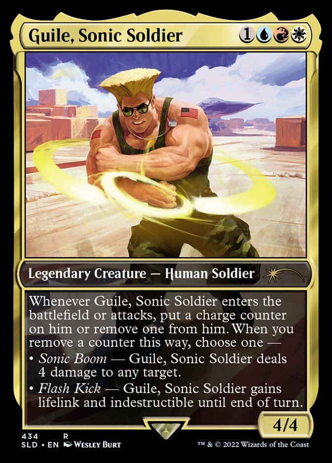 Guile, Sonic Soldier [Secret Lair Drop Series] | Play N Trade Winnipeg