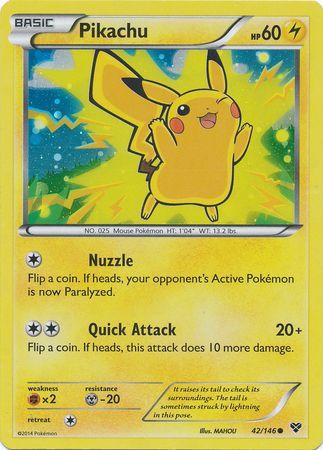 Pikachu (42/146) (2014 Movie Promo) [Miscellaneous Cards] | Play N Trade Winnipeg