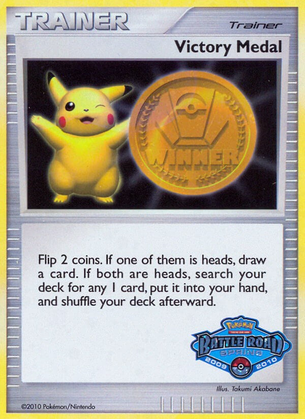 Victory Medal (2009-2010) (Battle Road Spring) [League & Championship Cards] | Play N Trade Winnipeg