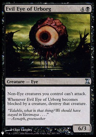 Evil Eye of Urborg [The List] | Play N Trade Winnipeg