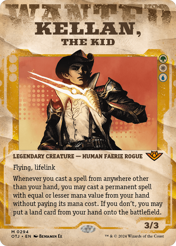 Kellan, the Kid (Showcase) [Outlaws of Thunder Junction] | Play N Trade Winnipeg