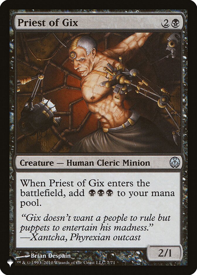 Priest of Gix [The List] | Play N Trade Winnipeg