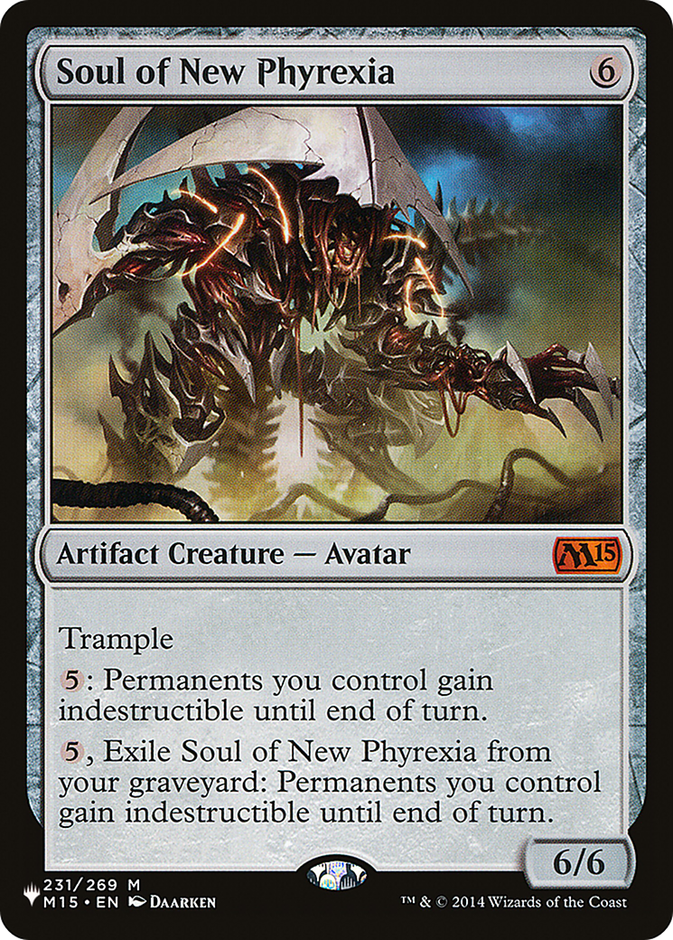 Soul of New Phyrexia [The List] | Play N Trade Winnipeg